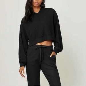 Alo Muse Hoodie Black - Size Small